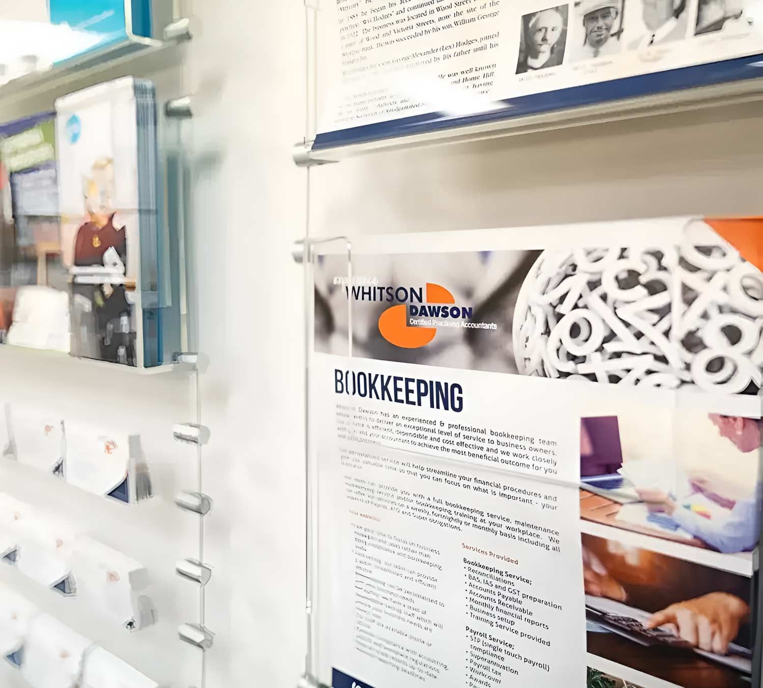 Whitson Dawson Bookkeeping Poster On The Wall — Whitson Dawson Accountants in Mackay, QLD