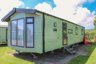One of holiday caravans