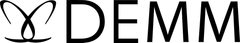 Logo con una farfalla stilizzata e la scritta DEMM.