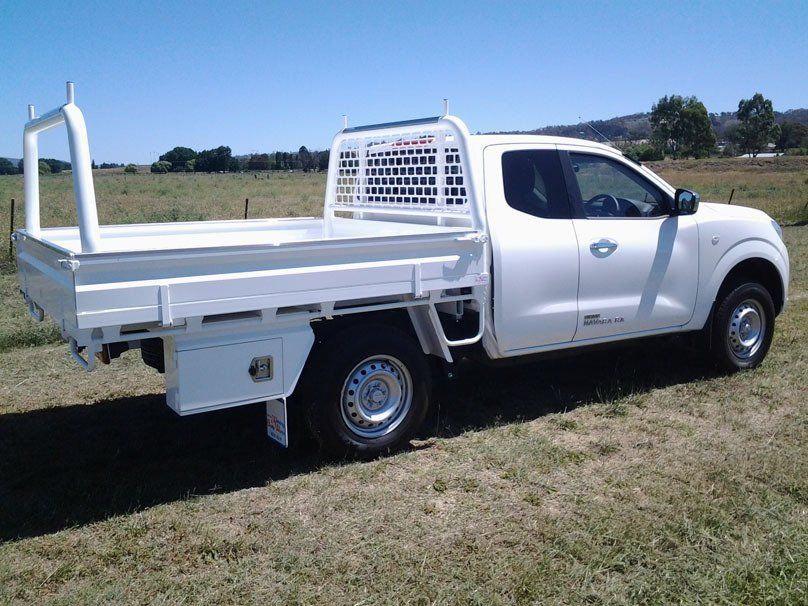 Steel Tray Installed on Ute — Welding & Body Works In Bathurst, NSW