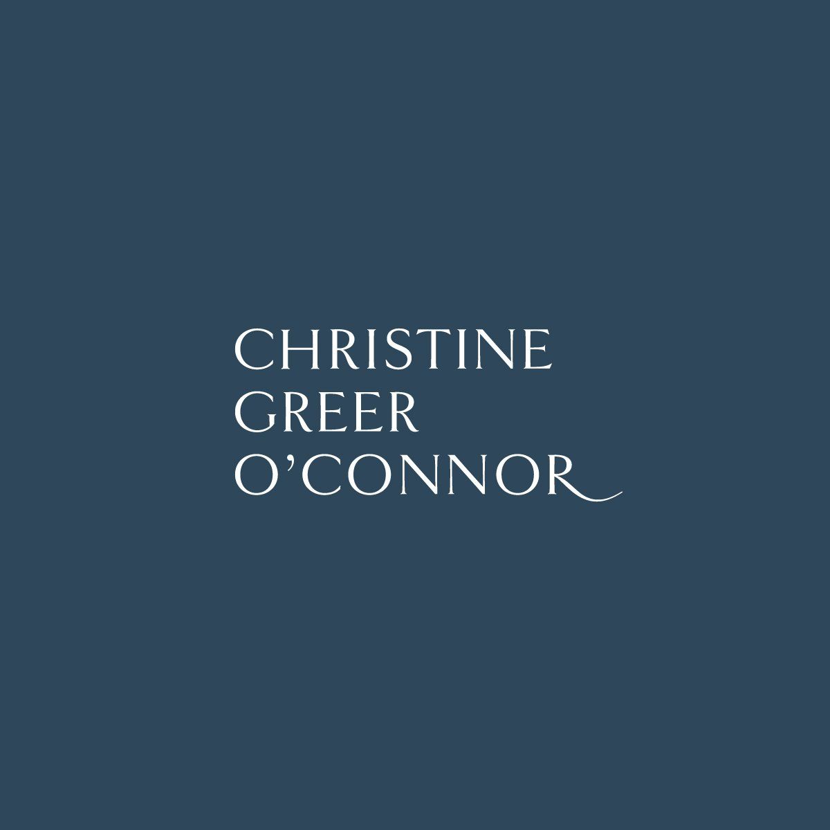 Christine Greer O'Connor Logo Design