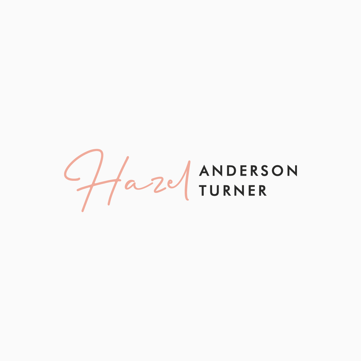 Hazel Anderson Turner Logo Design