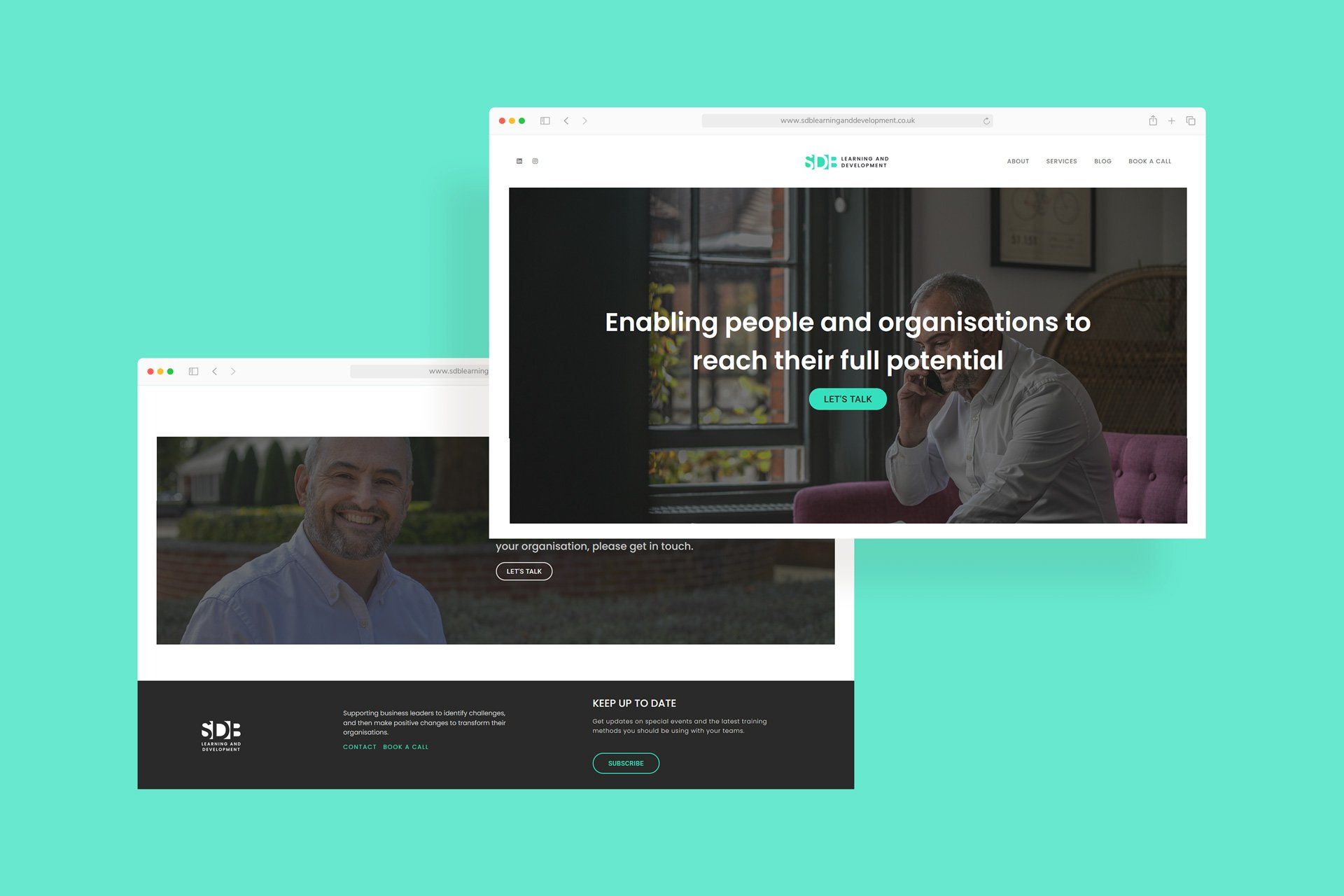 SDB Website Design
