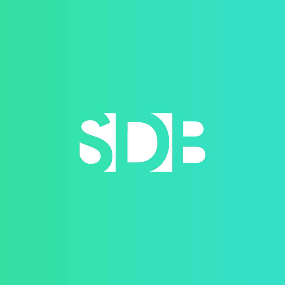 SDB Logo Icon Design