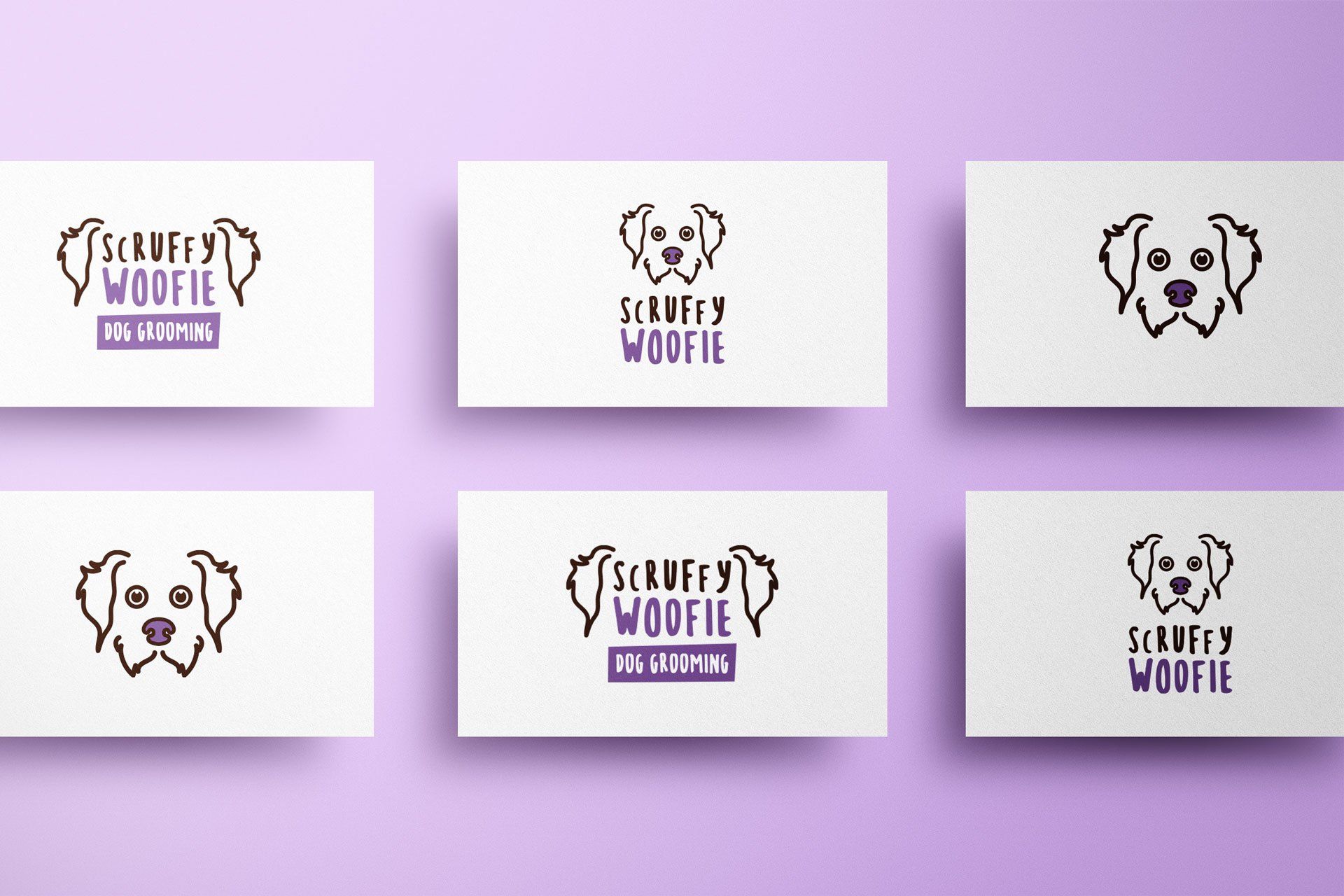 Scruffy Woffie Logo Design