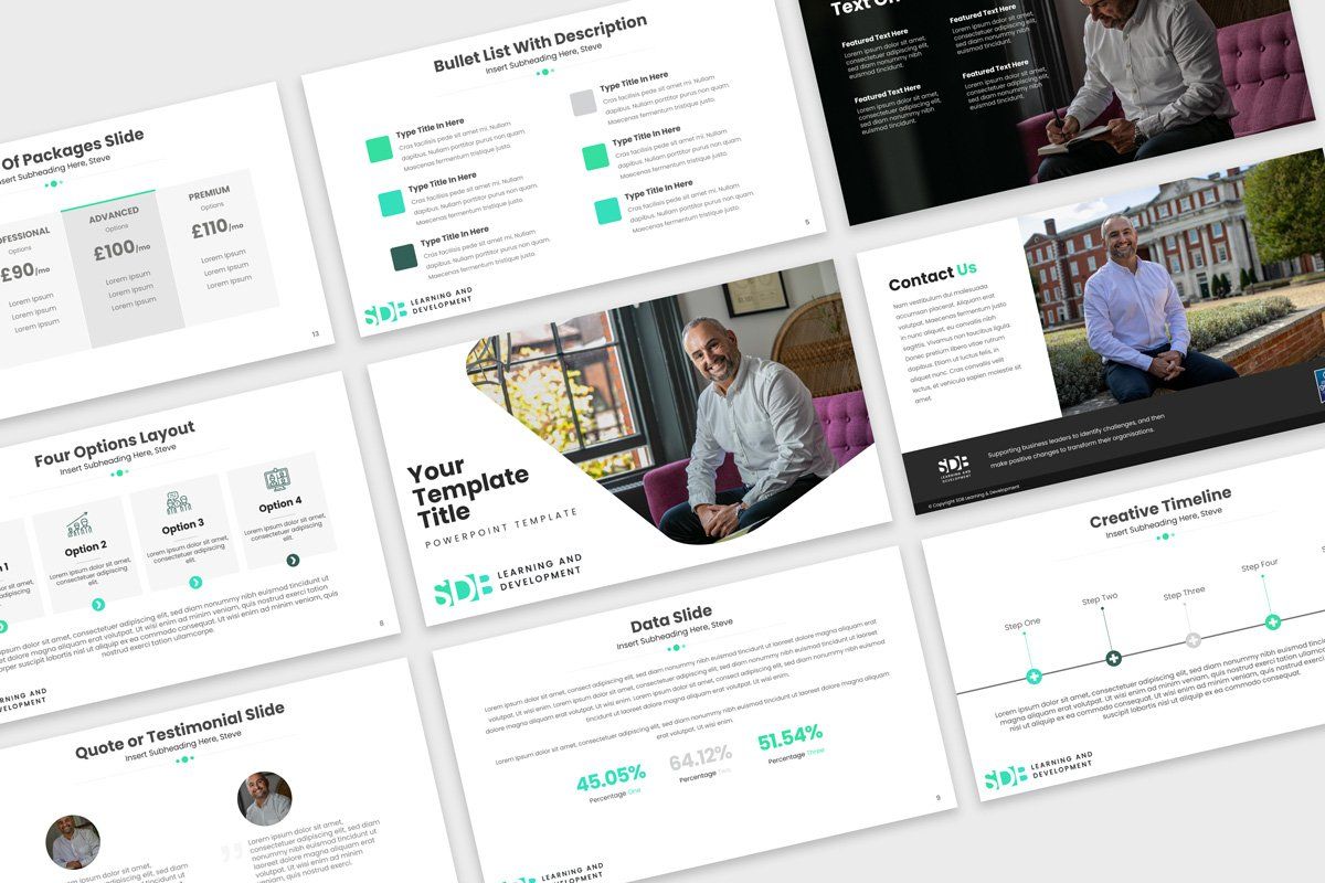 SDB Presentation Slides Design