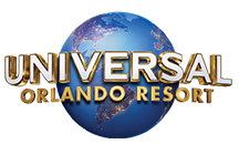 The universal orlando resort logo is shown on a white background.