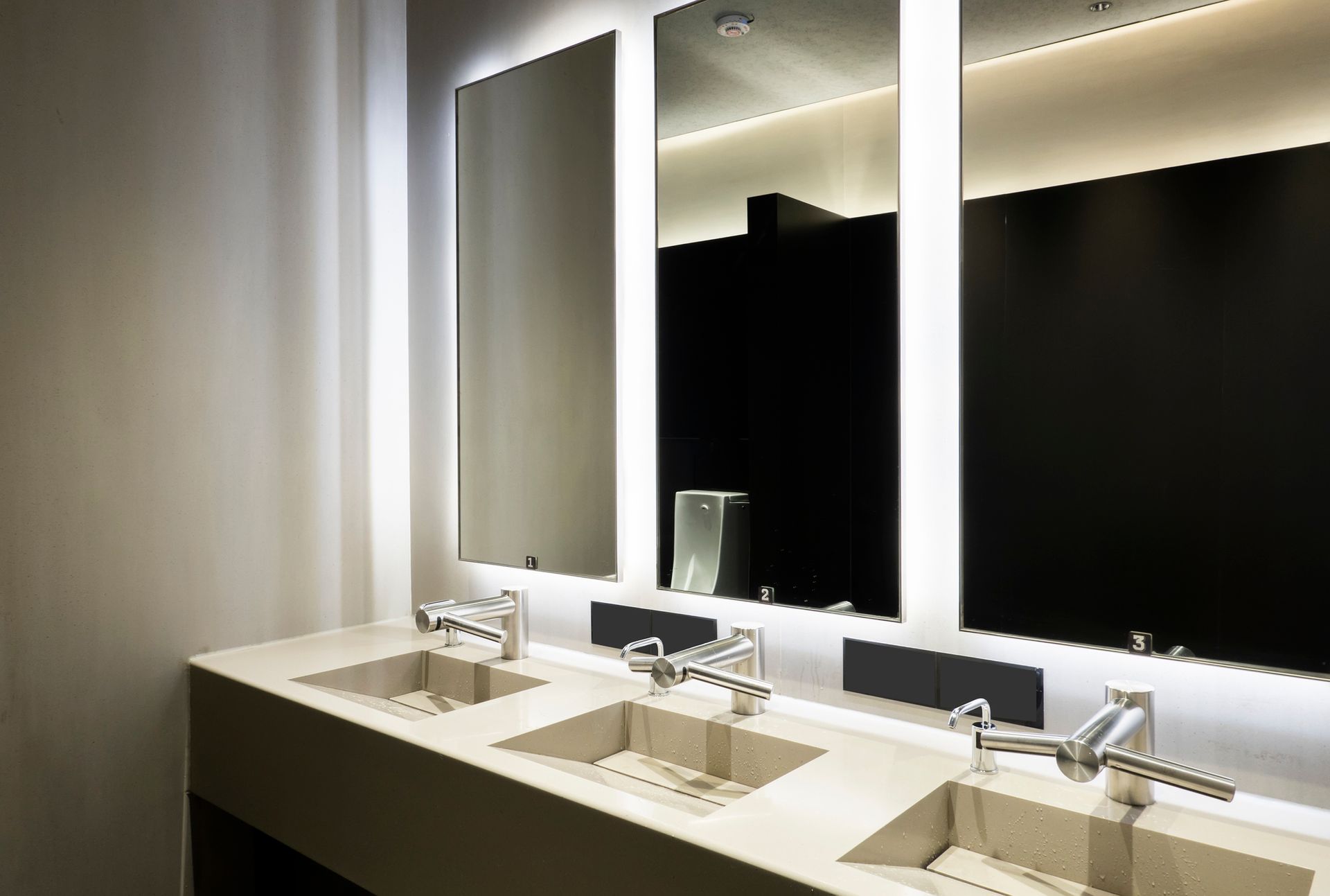 Three Mirrors — Cape Coral, FL — Family Glass and Mirror Inc.