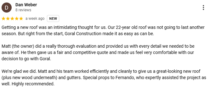 Customer review (2)