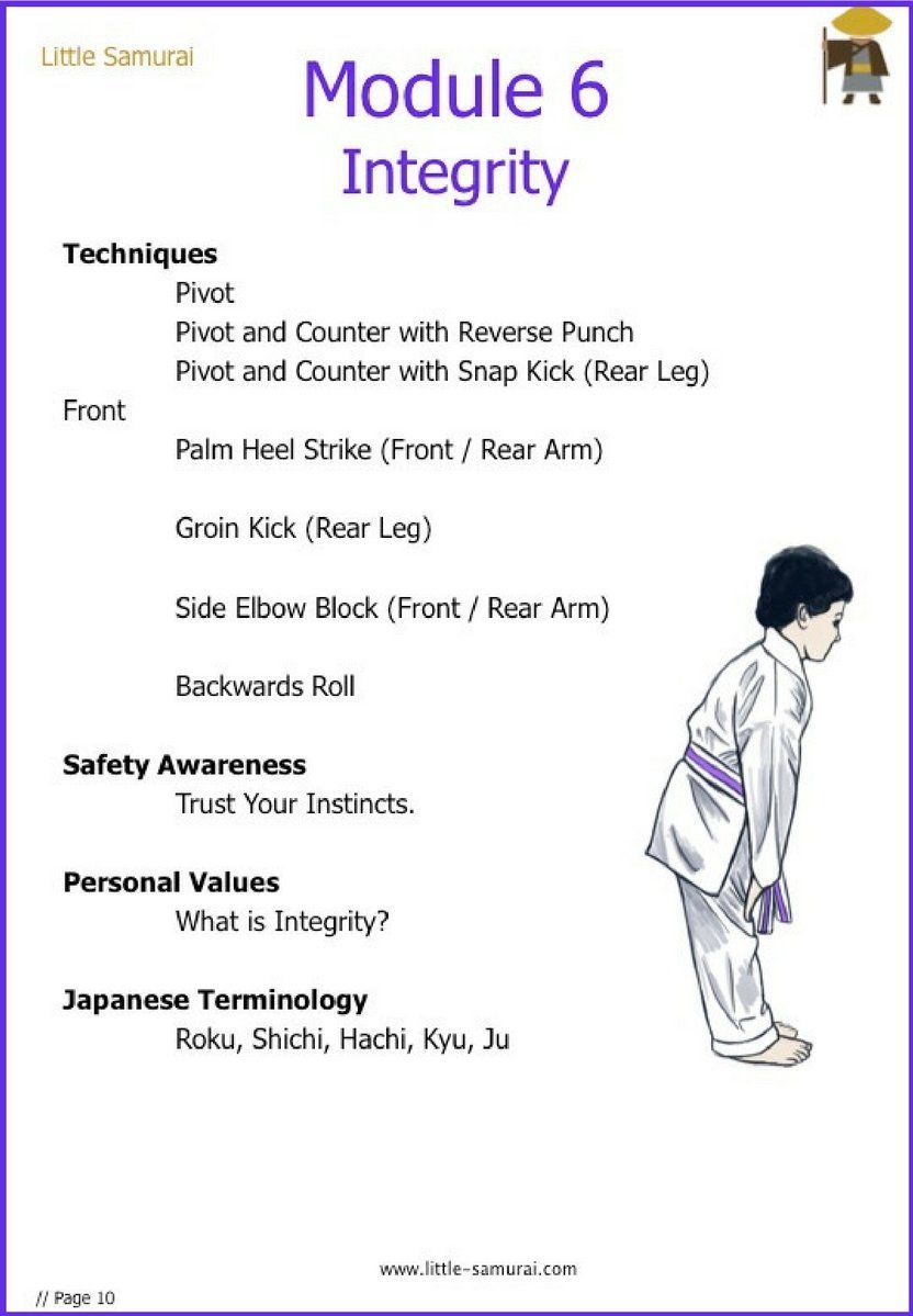 ju jitsu syllabus