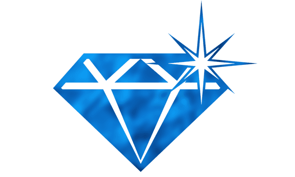 shining diamond representing services