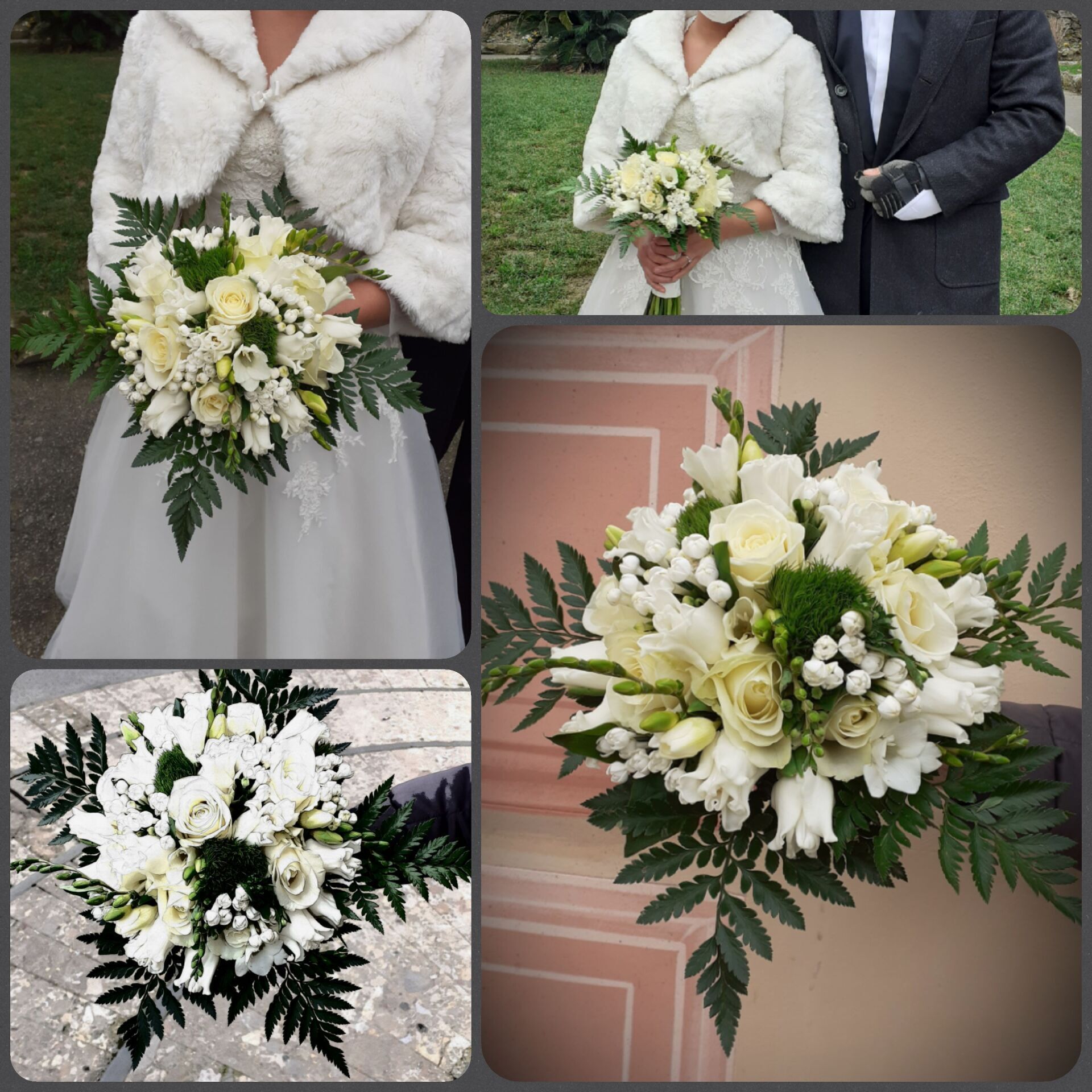 fiori bianchi sposa rapallo
