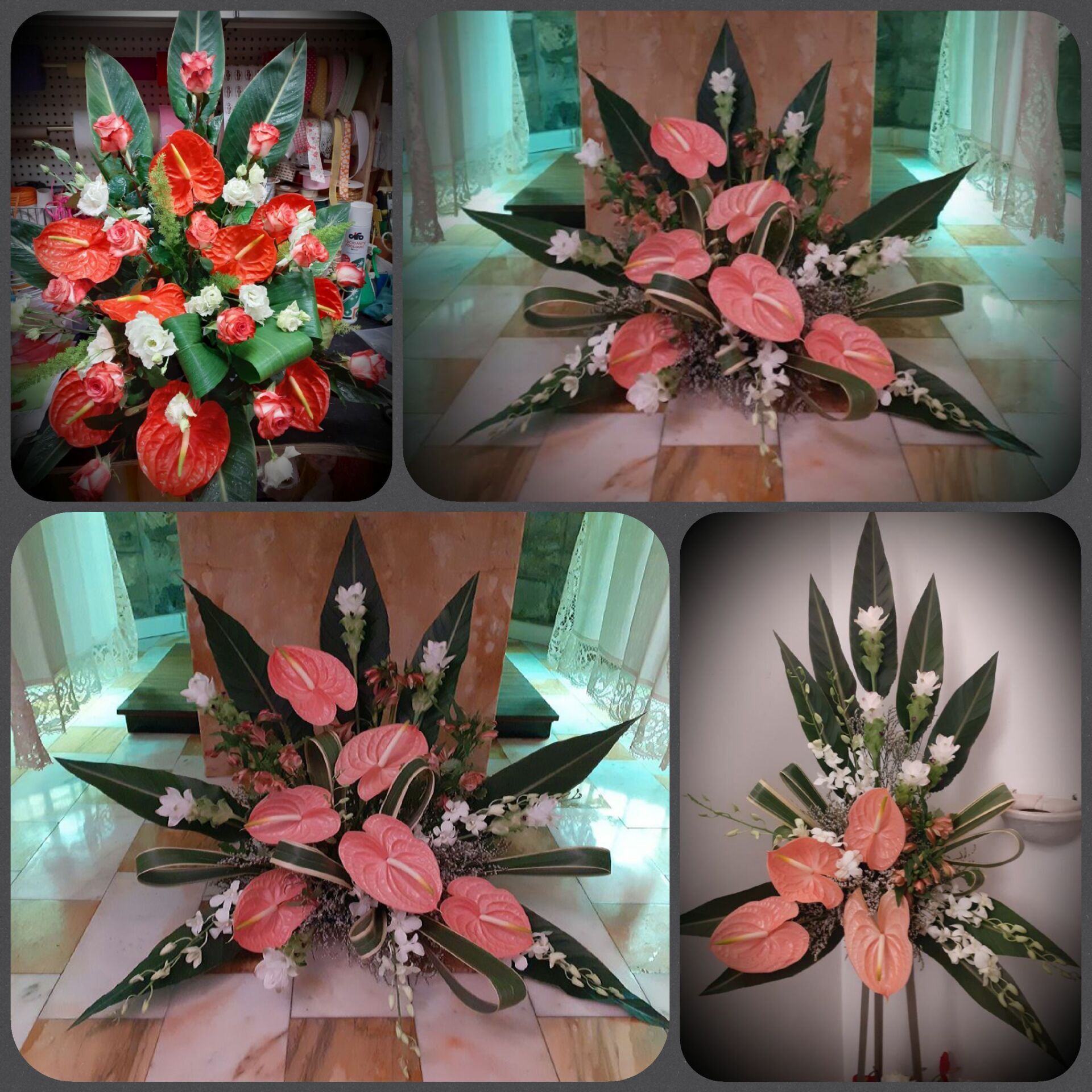 decorazioni floreali rapallo