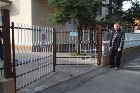 cancello automatico per condominio