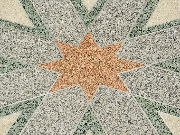 Terrazzo-Style Concrete