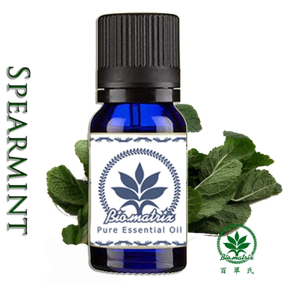 百翠氏留蘭香精油Spearmint純精油(綠薄荷)擴香spa芳療按摩薰香手工皂蠟燭唇膏調香水10ML