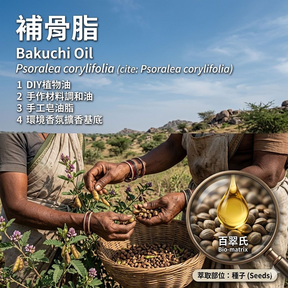 補骨脂Bakuchi30ml 基礎油 手作材料調和油、手工皂油脂、