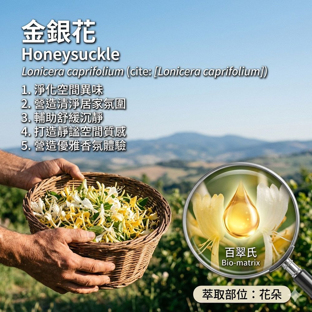 金銀花 精油30ml水氧機室內薰香