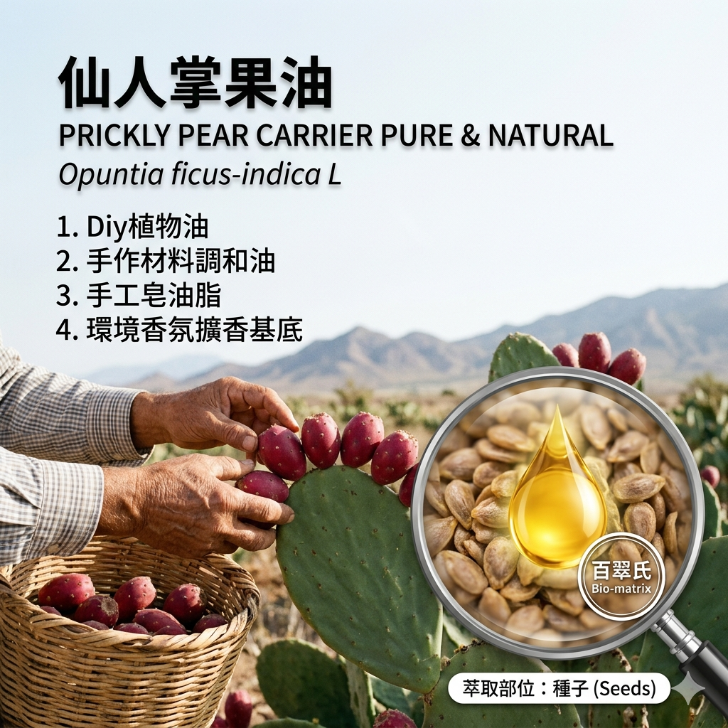 仙人掌果油 10ml-DIY手作材料調和油、手工皂油脂