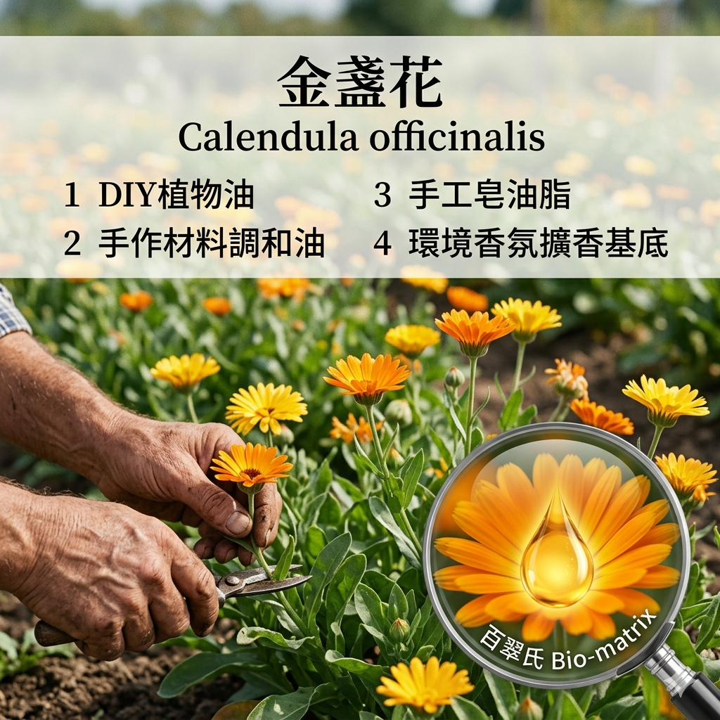 金盞花精華油30mlDIY手作材料調和油、手工皂油脂