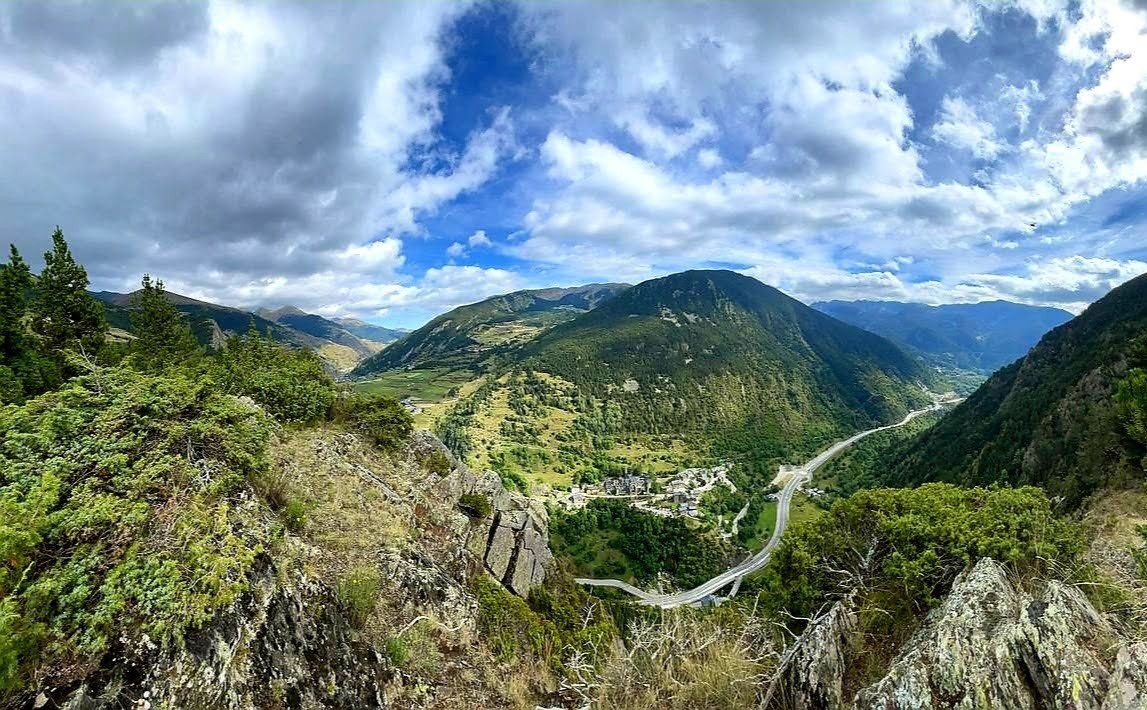 El valle de canillo en Andorra
