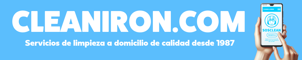 Limpieza de calidad a domicilio.