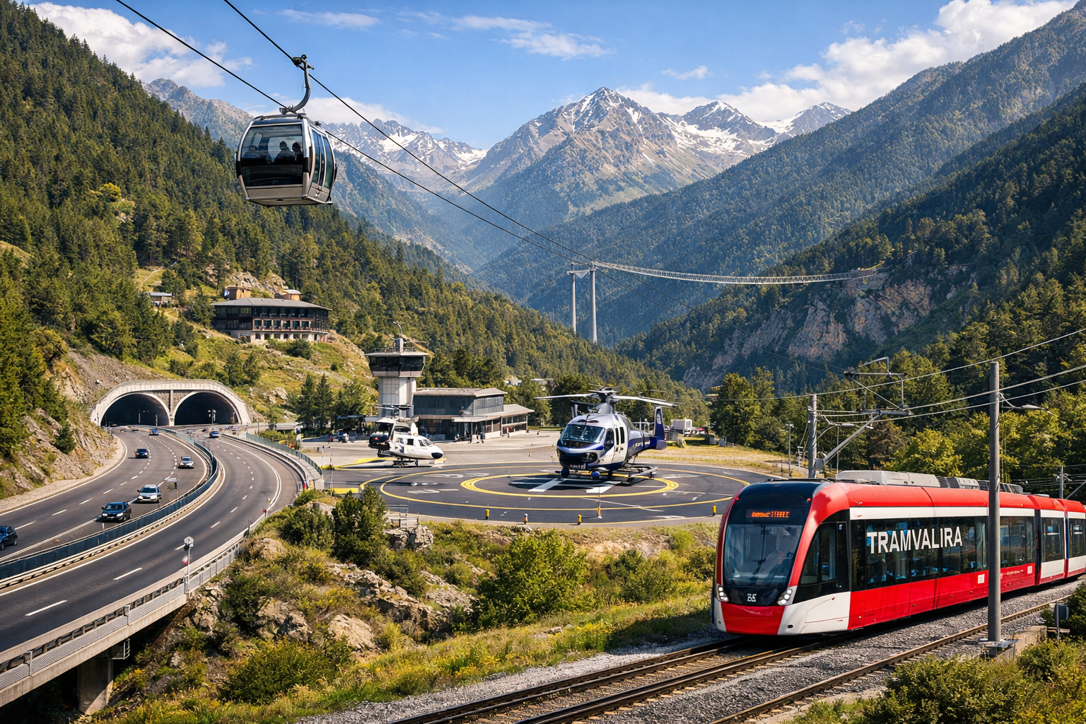 Nuevas infraestructuras de Andorra