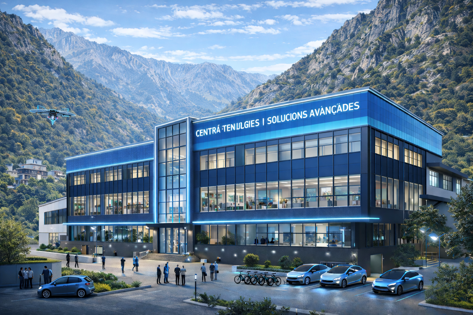 Futuro centro tecnologico de los Pirineos. Andorra