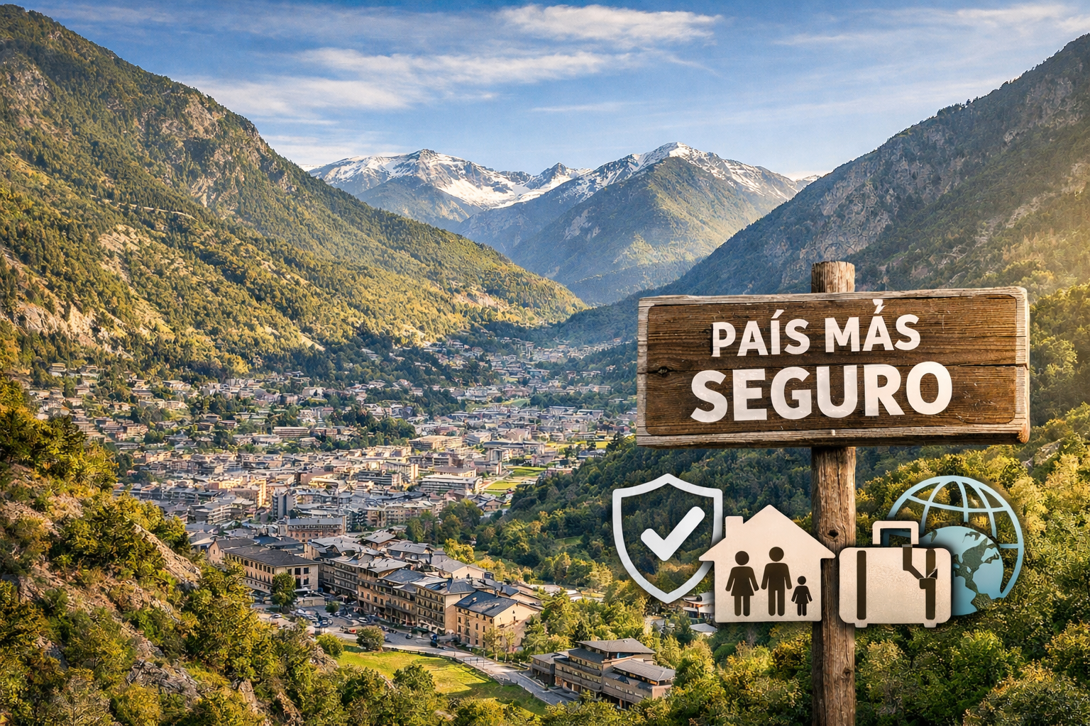 Andorra el pais ms seguro de Europa  el segundo del mundo