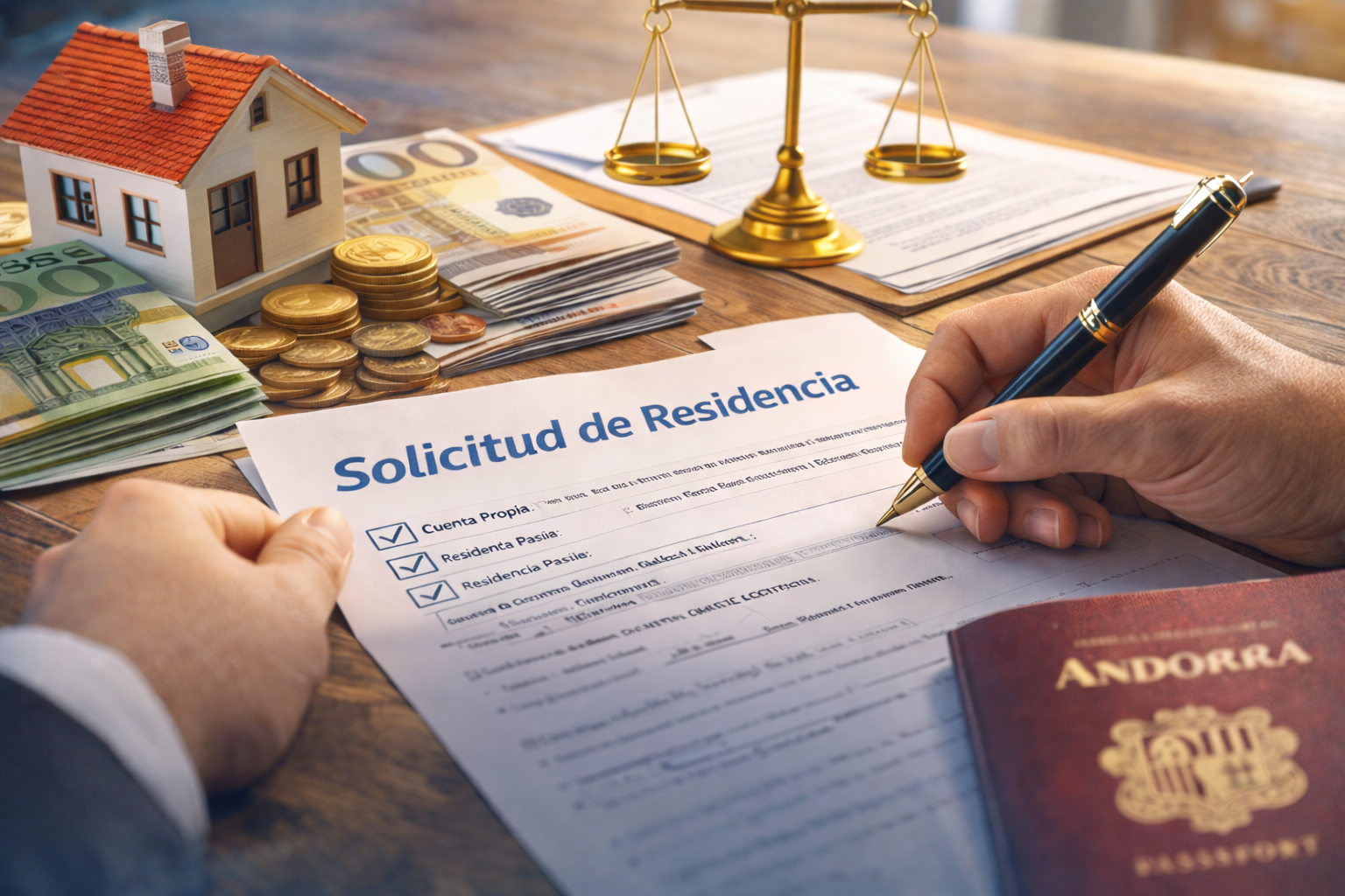 Solicitud de residencia en Andorra