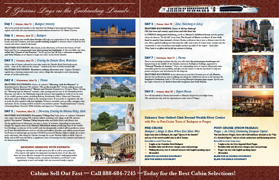 A brochure with pictures of buildings and a pen on it