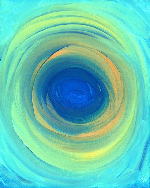 Abstract, acrylic on canvas, painting by Morgan René Doscher, for sale contact Mo Knows Art