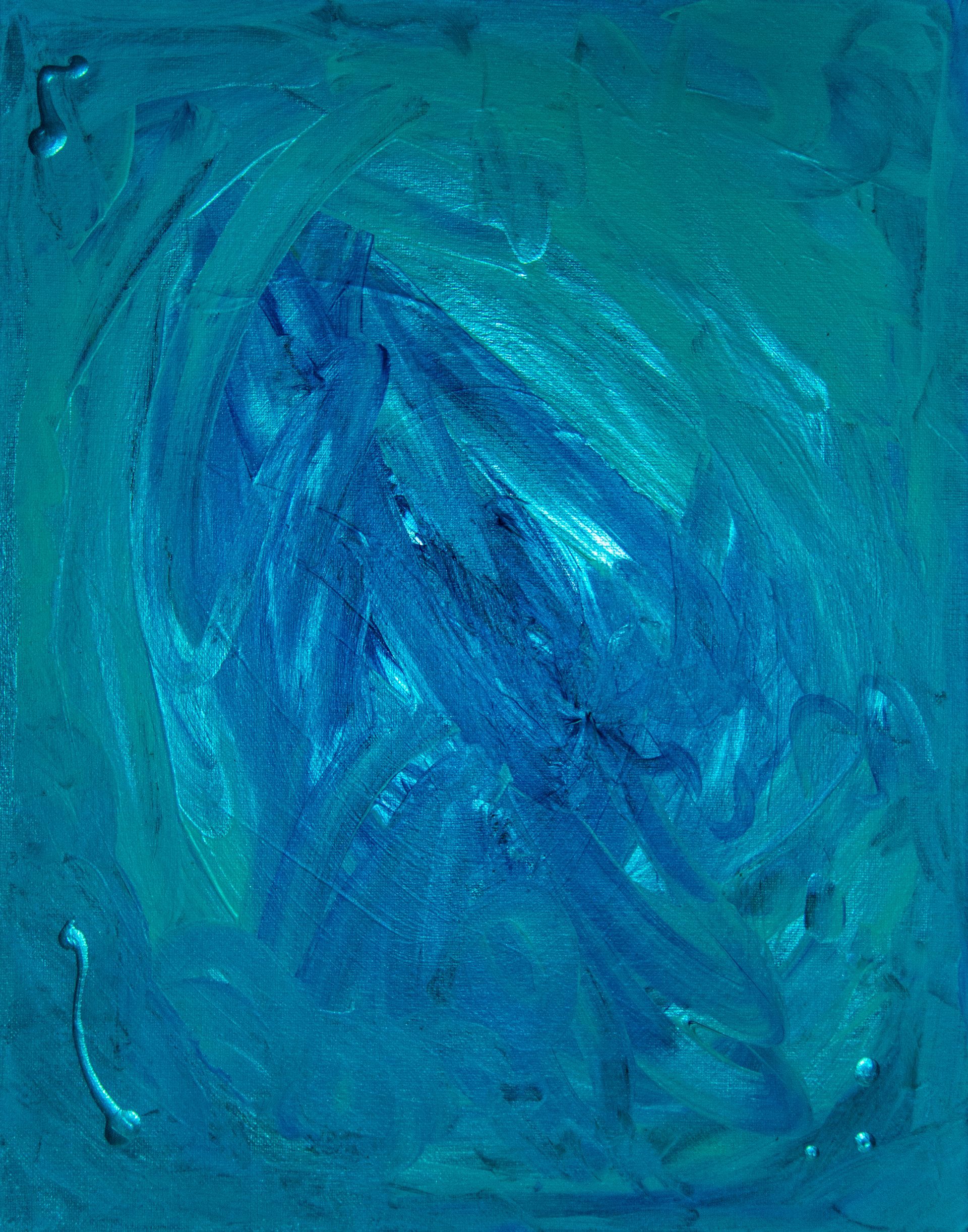 Abstract, acrylic on canvas, painting by Morgan René Doscher, for sale contact Mo Knows Art