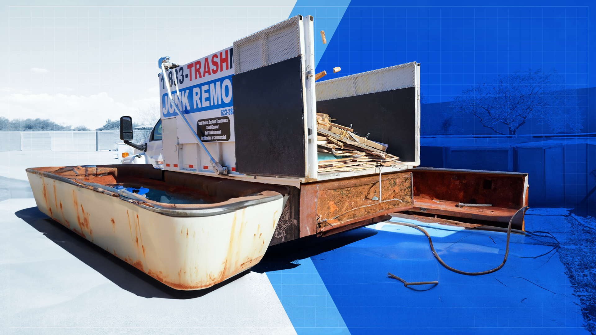 Hot Tub Demolition Phoenix, AZ