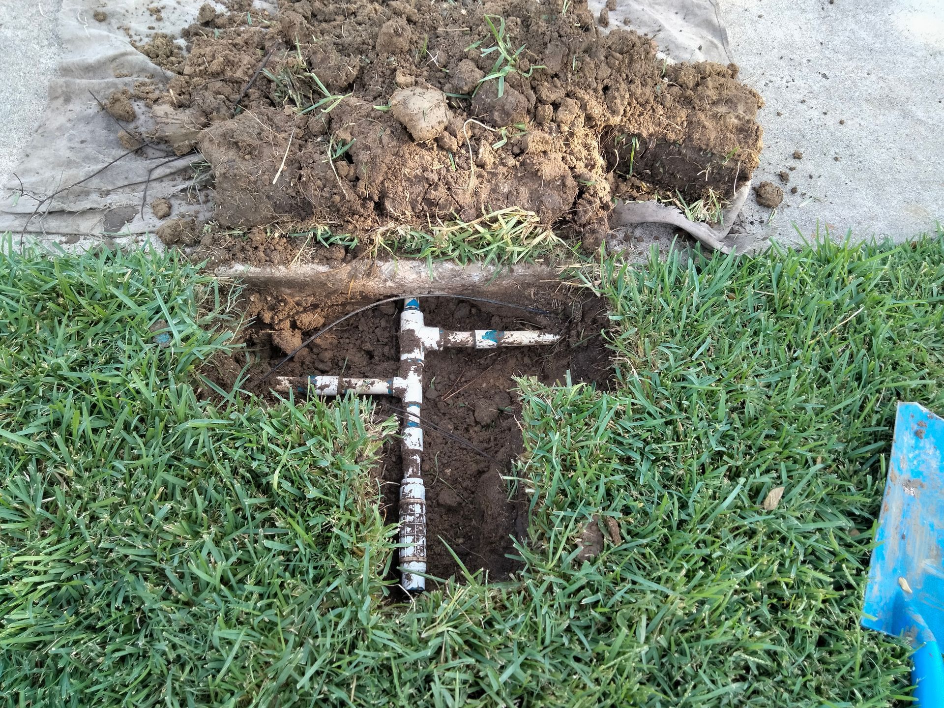 For valve location in Garland TX, call Better Earth Solutions