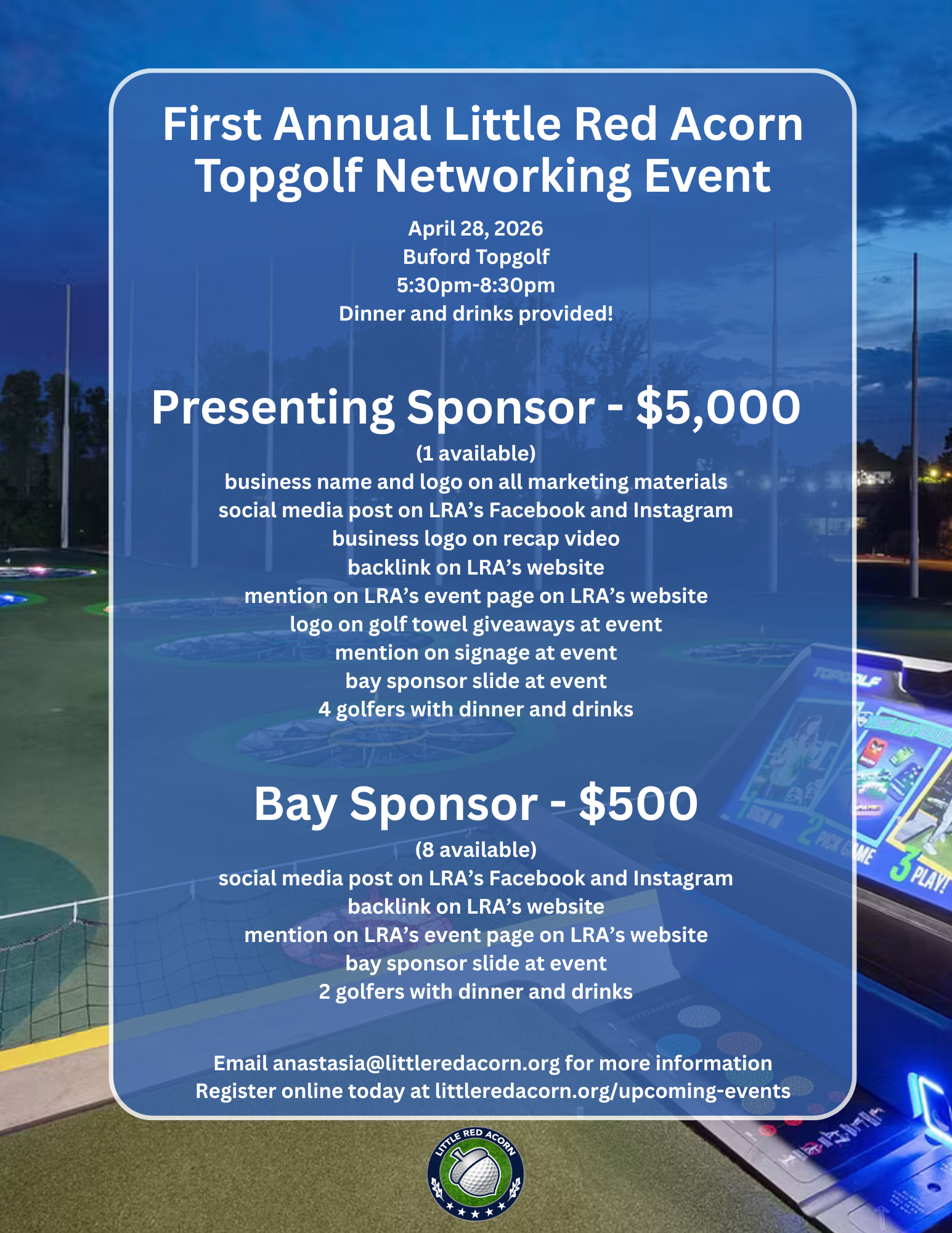 Little Red Acorn Scholarship Shootout and clay shooting event in Etowah Valley