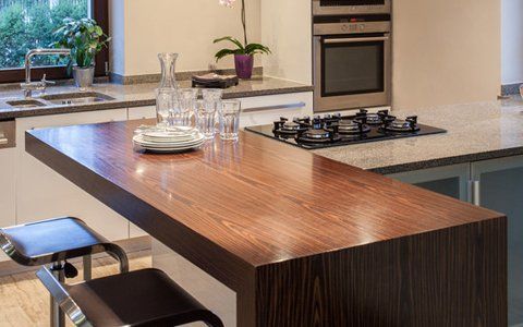 Worktops for a practical kitchen
