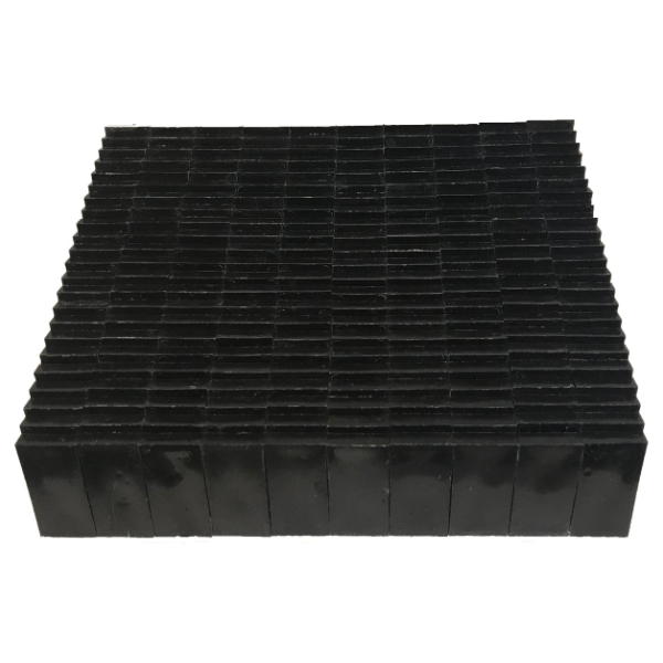 250 zwarte Don Dominostenen