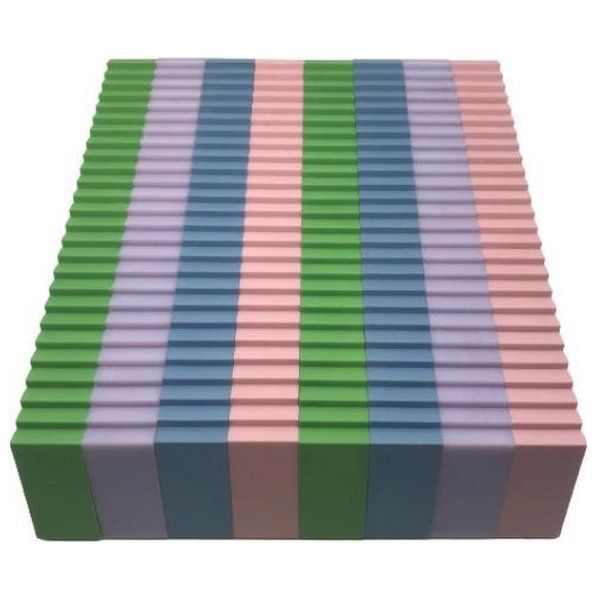 Don Domino lente kleurenmix 200 dominostenen
