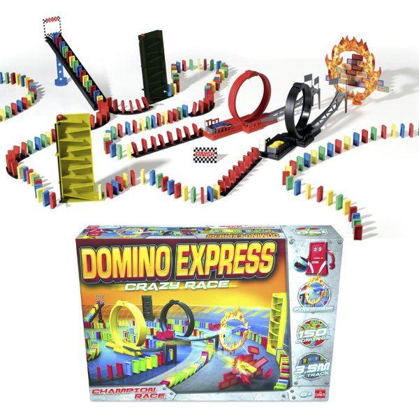 Domino Express Crazy Race set - Dominostenen.shop