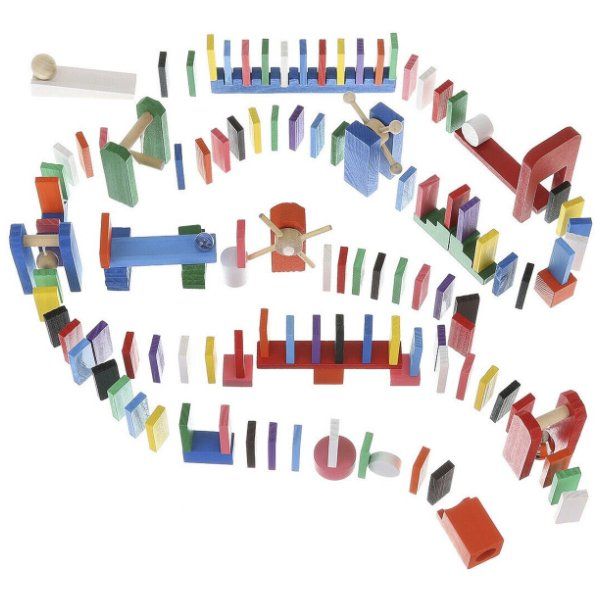 XXL Houten Dominostenen set - Dominostenen.shop