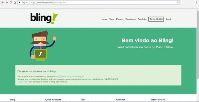 Como vincular meu novo cliente ao Programa de Parceiro – Bling!