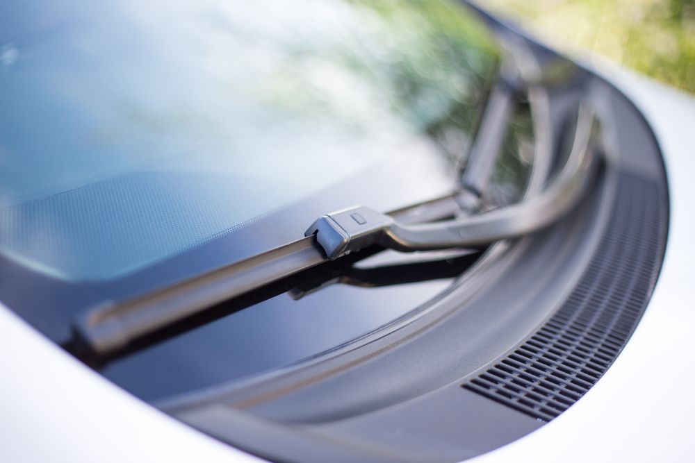 A Close Up Of A Windshield Wiper On A Car — Raymond Terrace Windscreen Services In Raymond Terrace, NSW