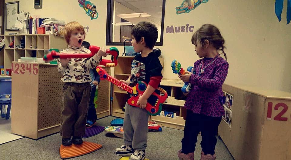 Children Playing Guitar - Learning Center in Northglenn, CO