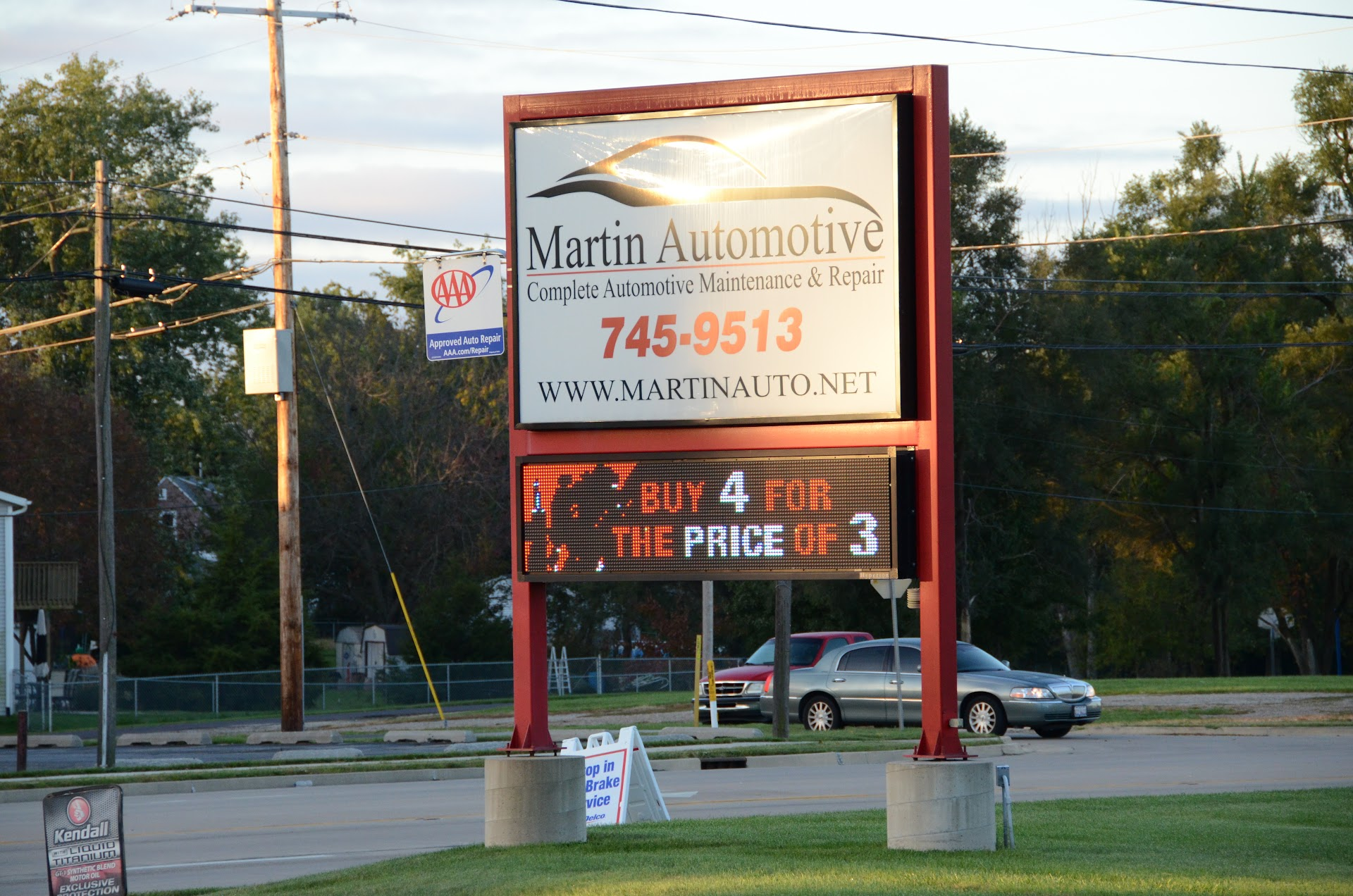 Signage for Martin Automotive | Martin Automotive