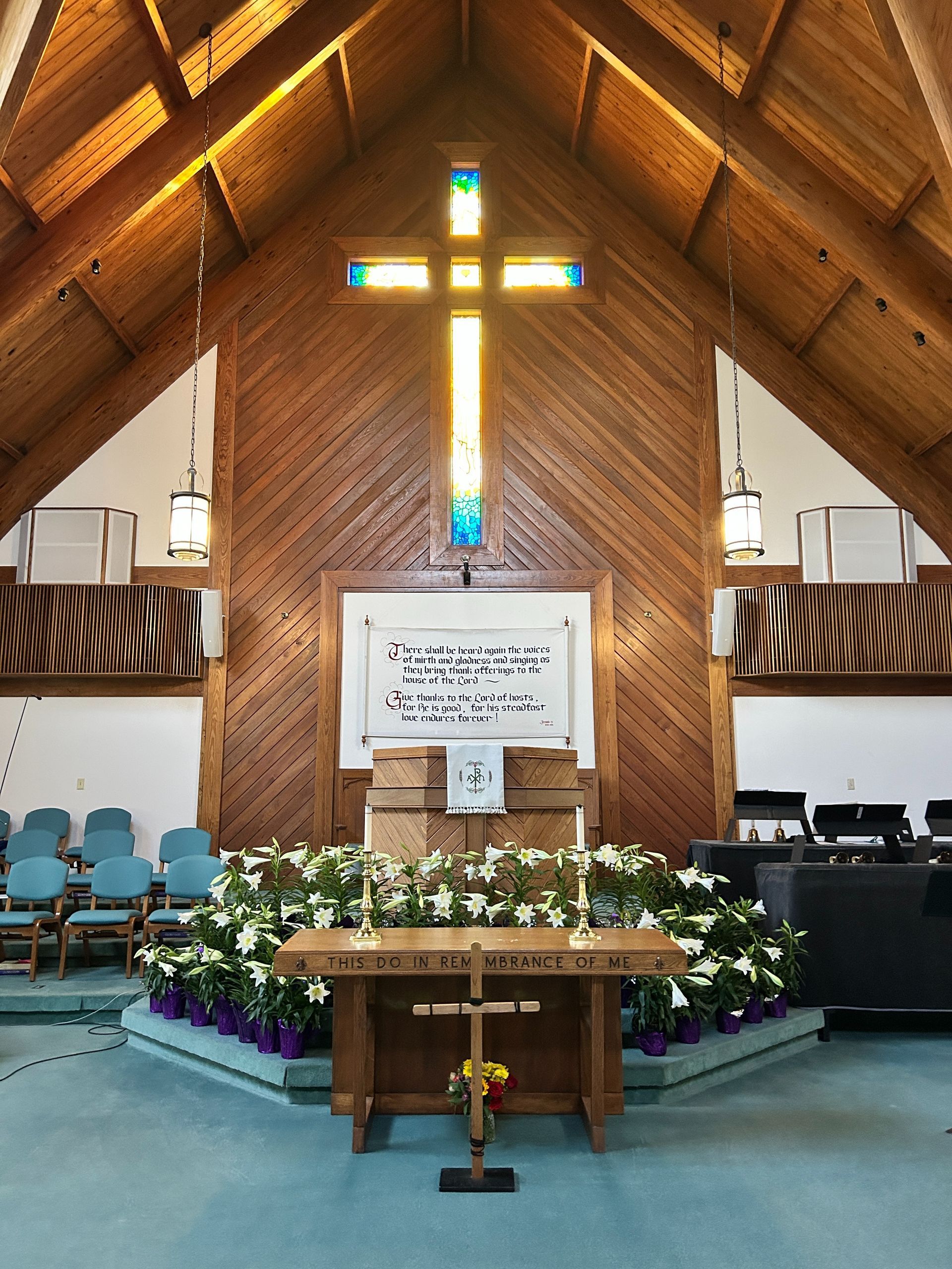 Sunrise Church interior