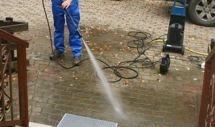 power wash cleaning