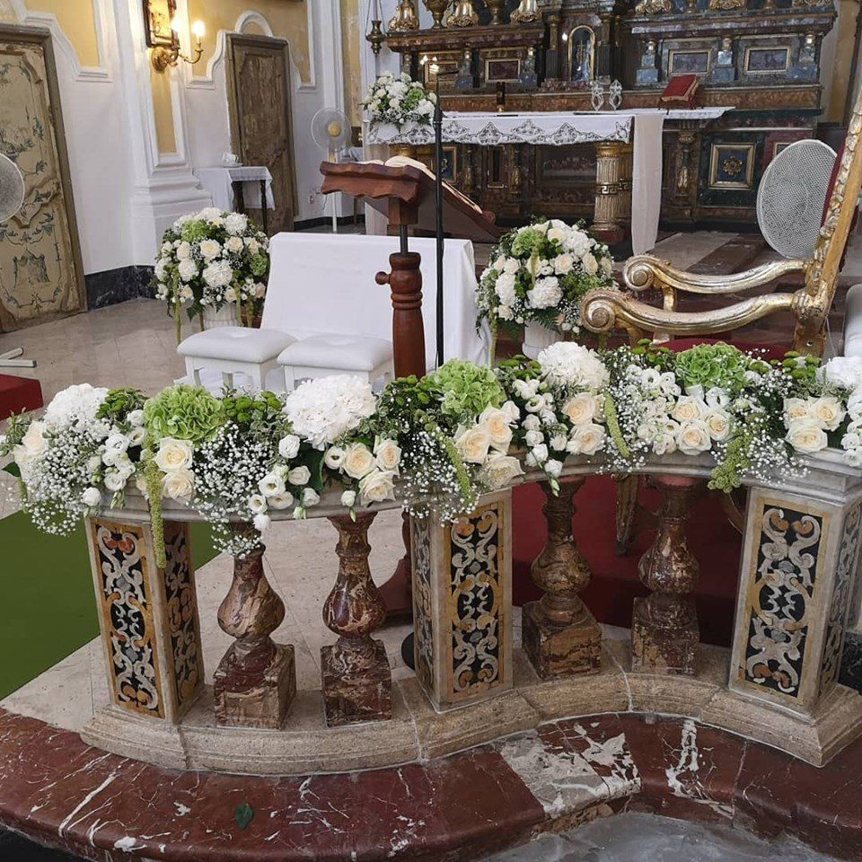 Allestimenti floreali per matrimoni