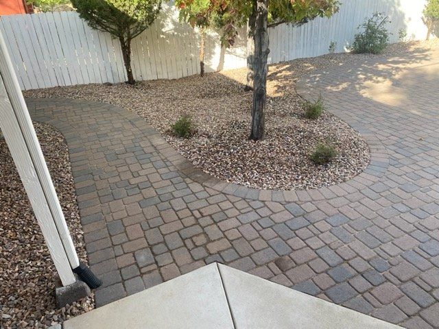 Concrete Walkway — Prescott, AZ — Jonny's Tree & Landscaping Co., LLC