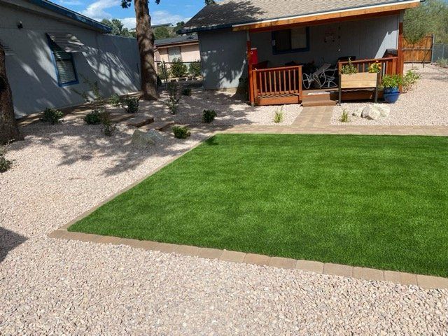 Backyard Landscaping — Prescott, AZ — Jonny's Tree & Landscaping Co., LLC